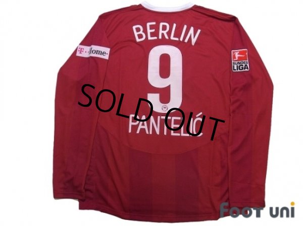 Photo2: Hertha Berlin 2007-2008 Away Player Long Sleeve Shirt #9 Pantelic Bundesliga Patch/Badge w/tags (2)