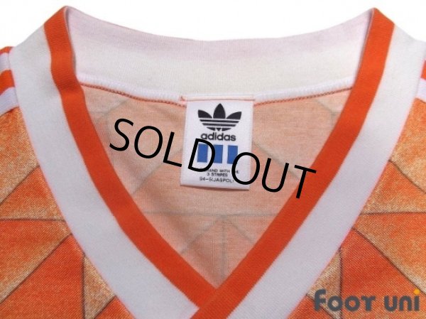 Photo4: Netherlands Euro 1988 Home Shirt (4)