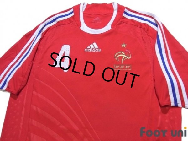 Photo3: France 2008 Away Shirt #4 Vieira (3)