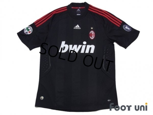 Photo1: AC Milan 2008-2009 3rd Shirt #80 Ronaldinho Lega Calcio Patch/Badge (1)