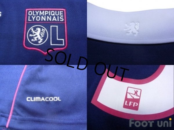 Photo6: Olympique Lyonnais 2011-2012 Away Shirt #9 Lisandro Lopez (6)