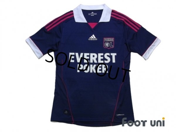 Photo1: Olympique Lyonnais 2011-2012 Away Shirt #9 Lisandro Lopez (1)