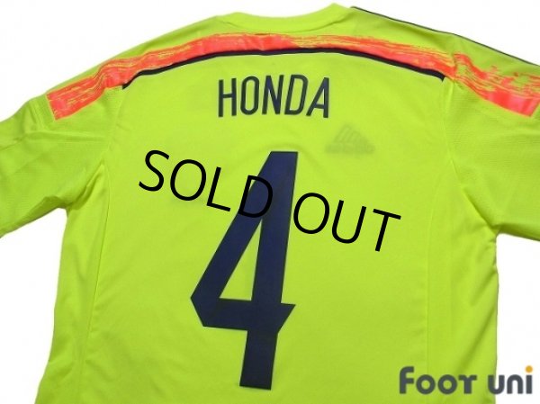 Photo4: Japan 2014-2015 Away Shirt #4 Keisuke Honda (4)