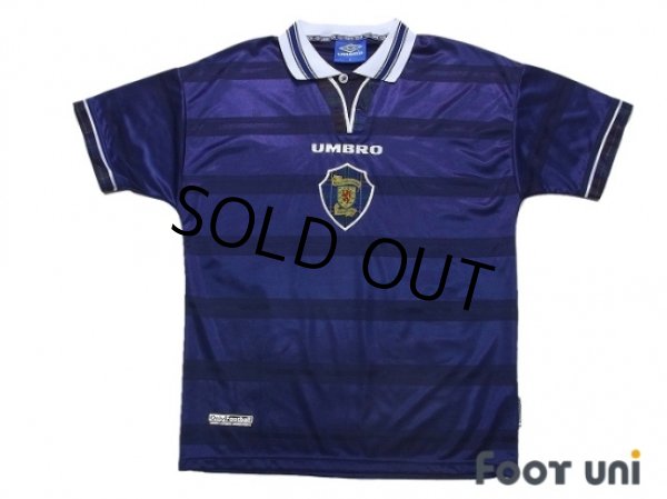 Photo1: Scotland 1998 Home Shirt (1)