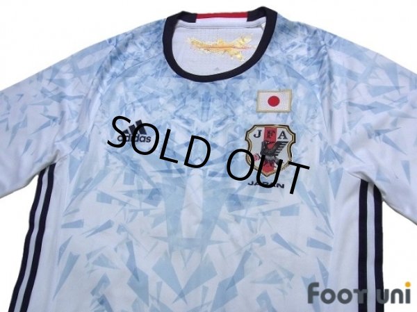 Photo3: Japan 2016-2017 Away Authentic Long Sleeve Shirt (3)