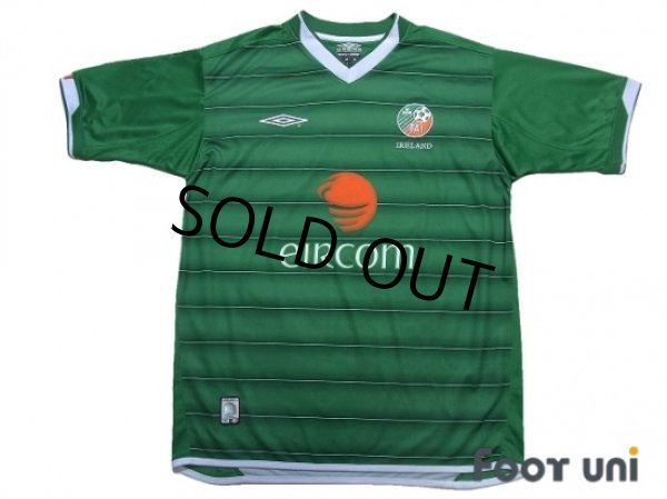 Photo1: Ireland 2003 Home Shirt (1)