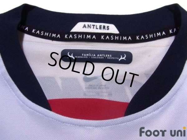 Photo5: Kashima Antlers 2010 Away Long Sleeve Shirt #15 (5)
