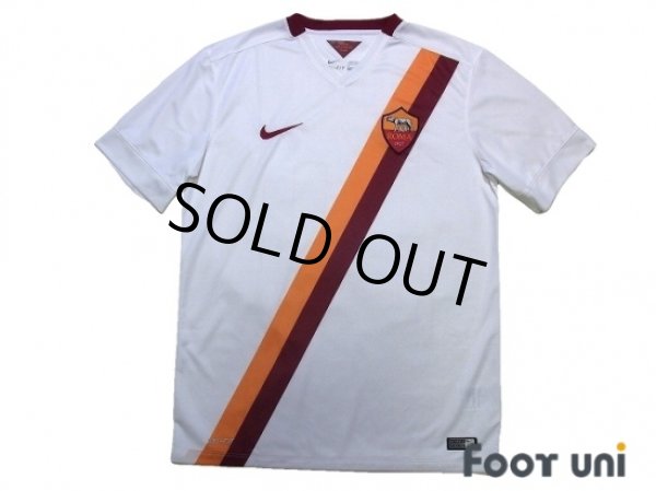 Photo1: AS Roma 2014-2015 Away Shirt #10 Totti (1)