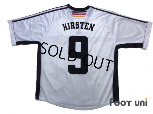 Photo2: Germany 1998 Home Shirt #9 Kirsten (2)