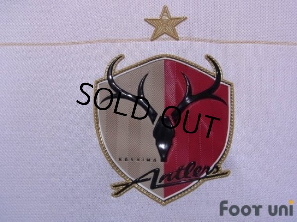 Photo6: Kashima Antlers 2010 Away Long Sleeve Shirt #15 (6)