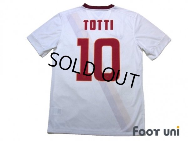 Photo2: AS Roma 2014-2015 Away Shirt #10 Totti (2)