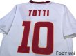 Photo4: AS Roma 2014-2015 Away Shirt #10 Totti (4)