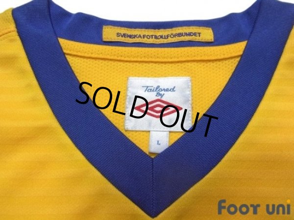 Photo4: Sweden 2010-2011 Home Shirt (4)