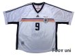 Photo1: Germany 1998 Home Shirt #9 Kirsten (1)