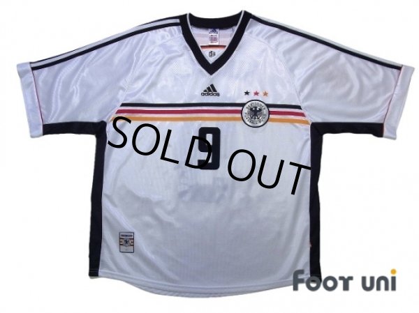 Photo1: Germany 1998 Home Shirt #9 Kirsten (1)