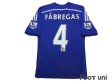 Photo2: Chelsea 2014-2015 Home Shirt #4 Fabregas BARCLAYS PREMIER LEAGUE Patch/Badge (2)