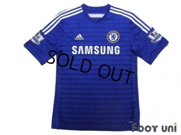 Photo1: Chelsea 2014-2015 Home Shirt #4 Fabregas BARCLAYS PREMIER LEAGUE Patch/Badge (1)