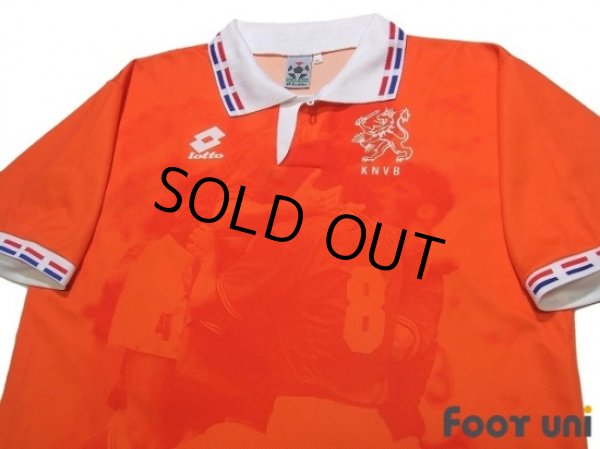 Photo3: Netherlands Euro 1996 Home Shirt (3)