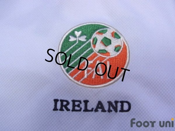 Photo6: Ireland 2002 Away Shirt #10 Robbie Keane w/tags (6)