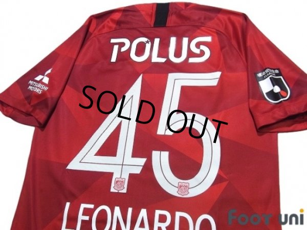 Photo4: Urawa Reds 2020 Home Shirt #45 Leonardo w/tags (4)