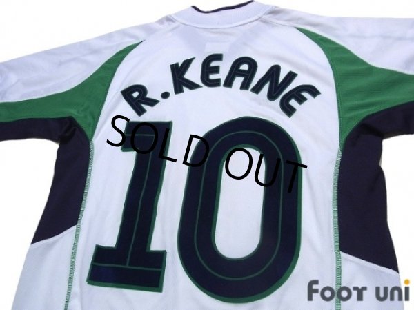 Photo4: Ireland 2002 Away Shirt #10 Robbie Keane w/tags (4)