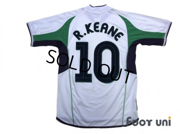 Photo2: Ireland 2002 Away Shirt #10 Robbie Keane w/tags (2)