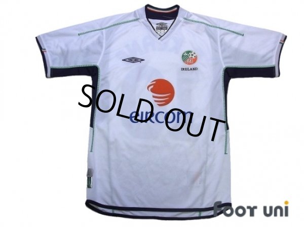 Photo1: Ireland 2002 Away Shirt #10 Robbie Keane w/tags (1)