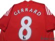 Photo4: Liverpool 2008-2010 Home Shirt #8 Gerrard (4)
