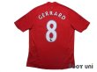 Photo2: Liverpool 2008-2010 Home Shirt #8 Gerrard (2)