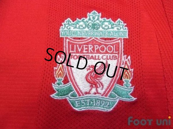 Photo6: Liverpool 2008-2010 Home Shirt #8 Gerrard (6)