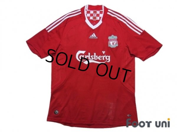 Photo1: Liverpool 2008-2010 Home Shirt #8 Gerrard (1)