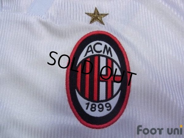 Photo6: AC Milan 1998-1999 Away Shirt #10 Boban Lega Calcio Patch/Badge (6)
