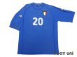 Photo1: Italy Euro 2000 Home Shirt #20 Totti (1)