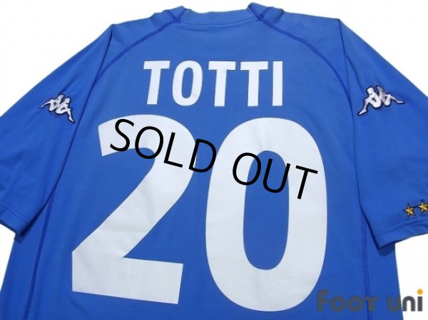 Photo4: Italy Euro 2000 Home Shirt #20 Totti (4)