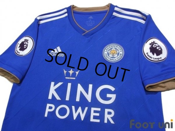 Photo3: Leicester City 2018-2019 Home Shirt #15 Harry Maguire Premier League Patch/Badge (3)