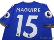 Photo4: Leicester City 2018-2019 Home Shirt #15 Harry Maguire Premier League Patch/Badge (4)