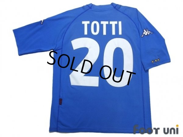 Photo2: Italy Euro 2000 Home Shirt #20 Totti (2)
