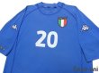 Photo3: Italy Euro 2000 Home Shirt #20 Totti (3)