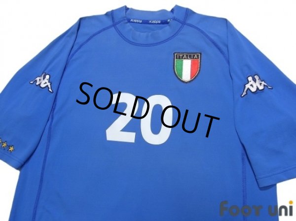 Photo3: Italy Euro 2000 Home Shirt #20 Totti (3)