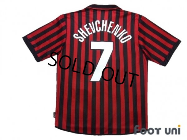 Photo2: AC Milan Centenario Shirt #7 Shevchenko (2)