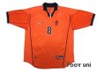 Photo1: Netherlands 1998 Home Shirt #8 Bergkamp (1)