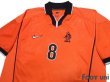 Photo3: Netherlands 1998 Home Shirt #8 Bergkamp (3)