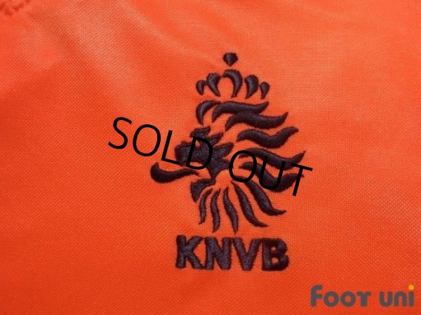 Photo6: Netherlands 1998 Home Shirt #8 Bergkamp (6)