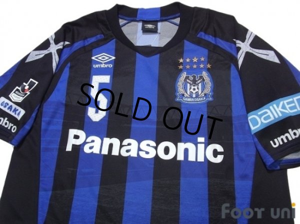 Photo3: Gamba Osaka 2016 Home Shirt #5 Daiki Niwa w/tags (3)