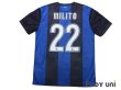 Photo2: Inter Milan 2012-2013 Home Shirt #22 Milito (2)