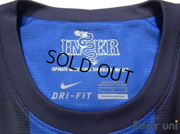 Photo5: Inter Milan 2012-2013 Home Shirt #22 Milito (5)