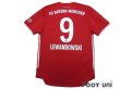 Photo2: Bayern Munchen 2020-2021 Home Authentic Shirt #9 Lewandowski (2)