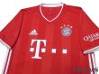 Photo3: Bayern Munchen 2020-2021 Home Authentic Shirt #9 Lewandowski (3)