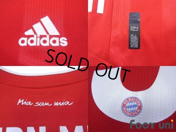 Photo7: Bayern Munchen 2020-2021 Home Authentic Shirt #9 Lewandowski (7)
