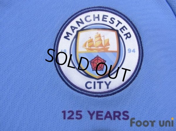 Photo6: Manchester City 2019-2020 Home Shirt #21 Silva Premier League Patch/Badge (6)